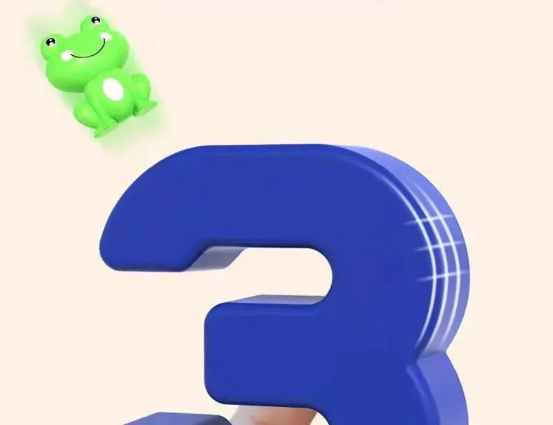 Children's digital frog balance toy early education puzzle addition and subtraction enlightenment balance mathematics teaching t