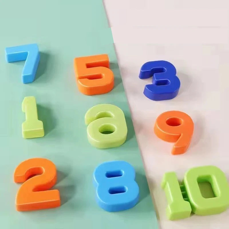 Children's digital frog balance toy early education puzzle addition and subtraction enlightenment balance mathematics teaching t